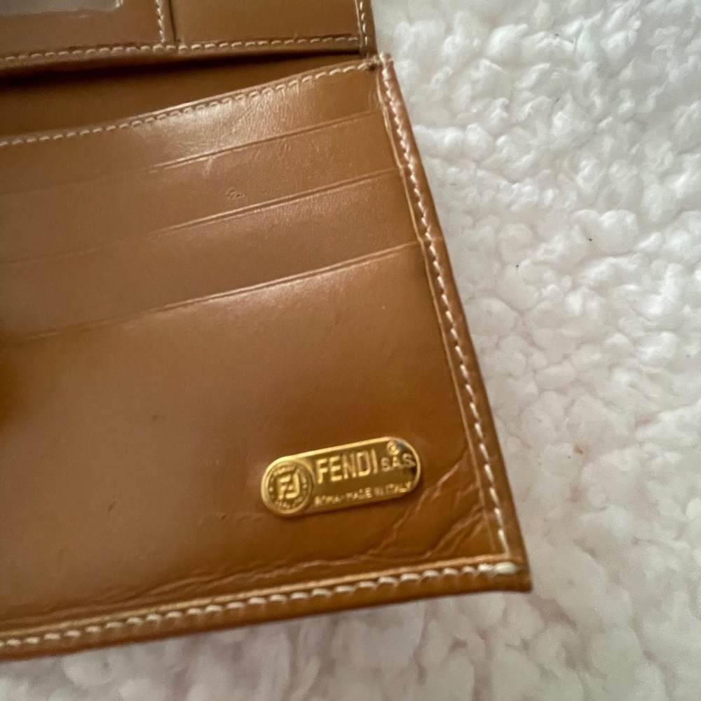 Authentic Fendi Canvas wallet - Picture 5 of 12